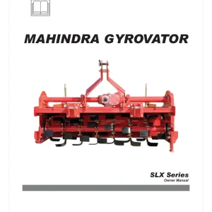Mahindra Gyrovator Slx Operators Manual