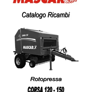 Mascar Corsa 120 150 Parts Manual