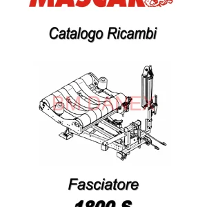 Mascar Fasciatore 1800S Parts Manual