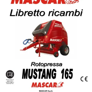 Mascar Mustang 165 Parts Manual
