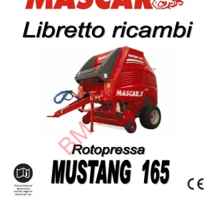 Mascar Rotopressa Mustang 165 Parts Manual