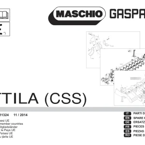 Maschio Attila Css Parts Manual