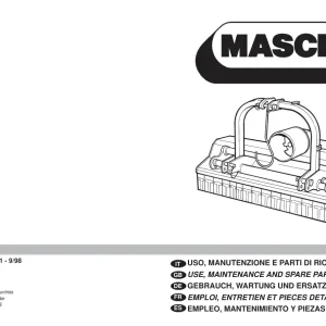 Maschio Bl Mower Parts Manual