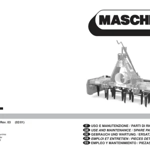 Maschio Dl Parts Manual