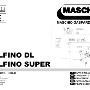 Maschio Delfino Dl 2019 Parts Manual