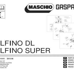 Maschio Delfino Parts Manual