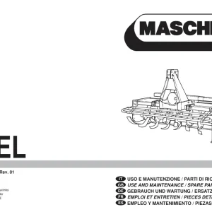 Maschio E El Parts Manual