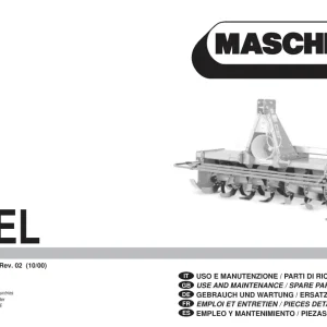 Maschio E El Parts Manual