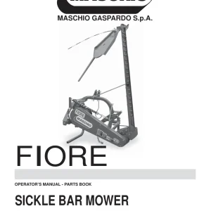 Maschio-Gaspardo Maschio Fiore Mower 2014 Parts Manual