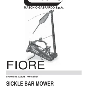 Maschio Fiore Mower 2014 Parts Manual