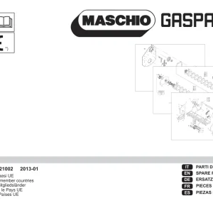 Maschio H Parts Manual