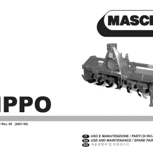 Maschio Hippo Parts Manual