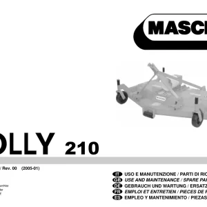 Maschio Jolly 210 Parts Manual