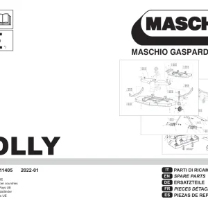 Maschio Jolly 2022 Parts Manual