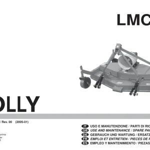 Maschio Lmc M Mower Parts Manual