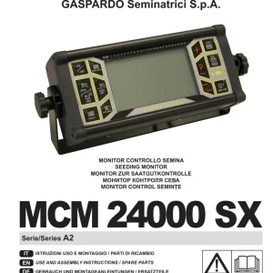 Maschio Mcm 24000 Parts Manual