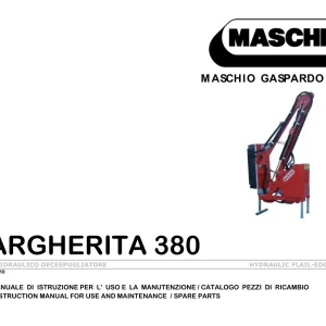 Maschio Margherita Mower Parts Manual