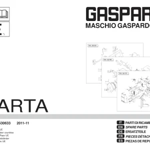 Maschio Marta Parts Manual
