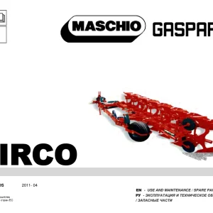 Maschio Mirco Parts Manual