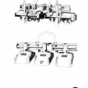Maschio R 1970 1976 Parts Manual