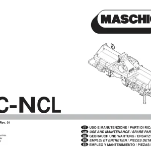Maschio Nc Ncl 2000 Parts Manual