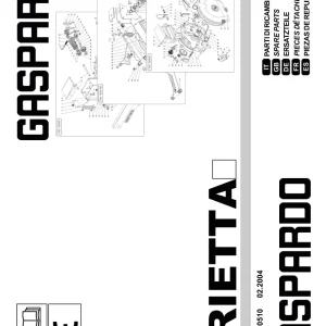 Maschio Orietta Parts Manual