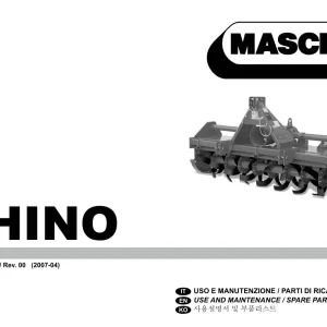 Maschio Rhino Parts Manual