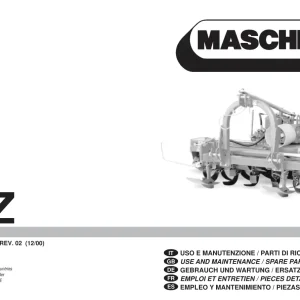 Maschio Uz Parts Manual