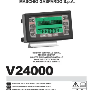 Maschio V24000 Parts Manual