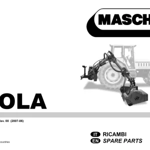 Maschio Viola Mower Parts Manual