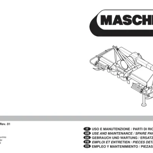 Maschio W Parts Manual
