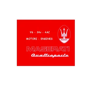 Maserati Qpq Iv V6 2.0 2.8 Service Manual