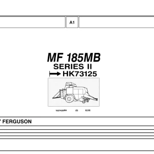 Massey Ferguson Mf185 Mb Ii Parts Manual