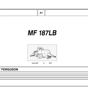 Massey Ferguson Mf187Lb Parts Manual