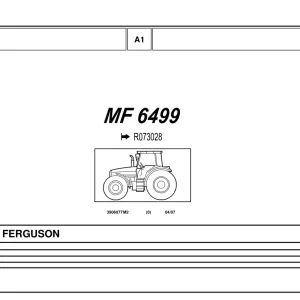 Massey Ferguson Mf6499 Ro73028 Parts Manual