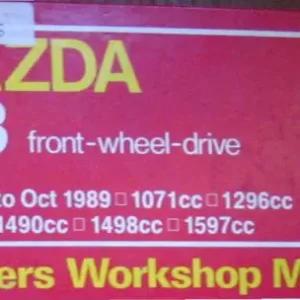 Mazda 323 1981 1989 1989 Service Manual