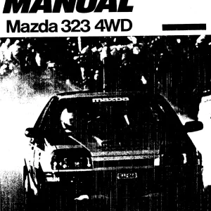 Mazda 323 Rally 1988 1988 Parts Manual