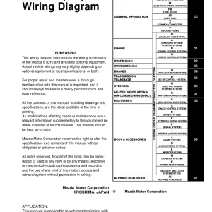 Mazda 6 (Gh) Service Manual