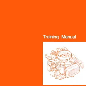 Mazda Carburetor Training Service Manual