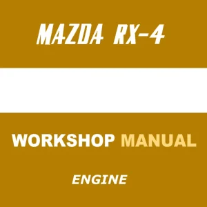 Mazda Rx4 13B Rotary Service Manual