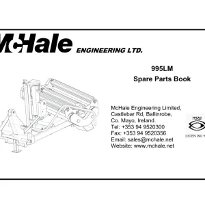 McHale 995Lm Parts Manual