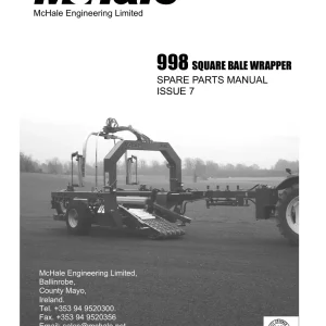 McHale 998 Parts Manual