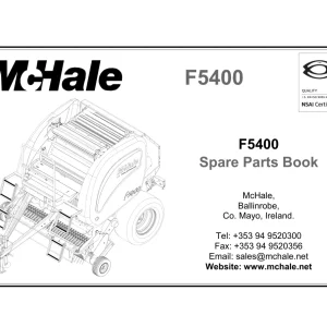 McHale F5400 Parts Manual