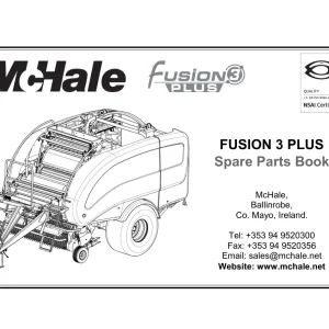 McHale Fusion 3 Parts Manual