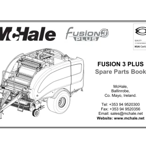McHale Fusion 3Plus Parts Manual