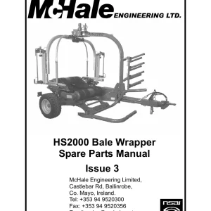 McHale Hs2000 2000 Parts Manual