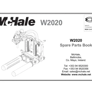 McHale W2020 2020 Parts Manual