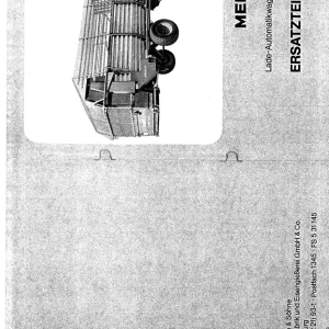 Mengele Law 325 350 400 Parts Manual