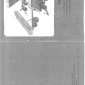 Mengele Medk 450 550 650 Mzdk 45 55 65 Parts Manual