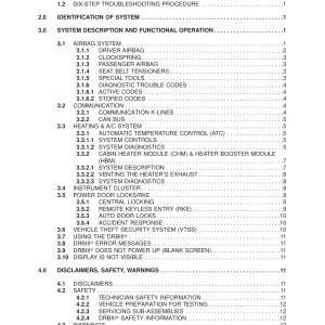 Mercedes Benz Mercedes Sprinter 2006 2006 Service Manual